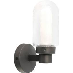 FARO BARCELONA Brume LED-væglampe, bronze Vægarmatur