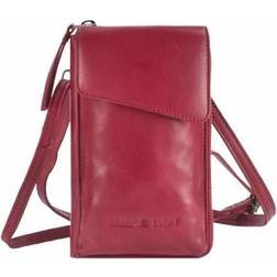 Greenburry Handytasche Geldbörse rot SOFT WASHED 2951