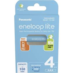 Panasonic BK-4LCCE/4BE 4er Blister Micro (aaa) 550 mAh (BK-4LCCE/4BE)