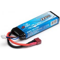 Minicars Li-Po Battery 2S 7,4V 2200mAh 30C T-Connector