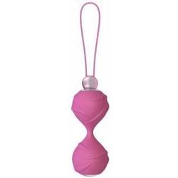 Mae B Soft Touch Vibrating Love Balls Pink