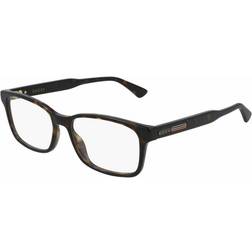 Gucci Cadres optiques Gg0826o col. 005 Hommes CarrÃ Havana