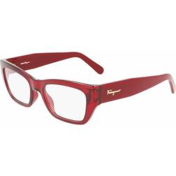 Ferragamo SF 2922 613 Trasparent Red