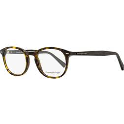Ermenegildo Zegna EZ5070 052 Dark Havana 48mm white