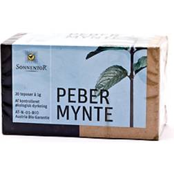Sonnentor Pebermynte Te 18 breve 100g 20stk
