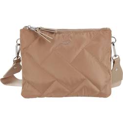 Ulrika Crossbody Quiltet Brun