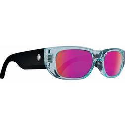 Spy Genre Sunglasses - Transparent Light Blue