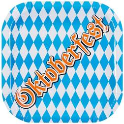 Boland 6 assiettes oktoberfest 54257 Bleu