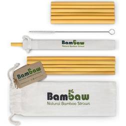 Bambaw Pailles en bambou 14 et 22 cm Lot de 12