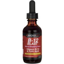 Bricker Labs B-12 Blast Natural Raspberry Flavor