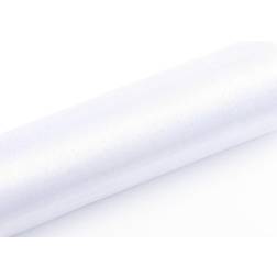 PartyDeco Organza Hvid 0.16 x 9 Meter