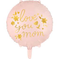 PartyDeco Love You Mom Folieballon