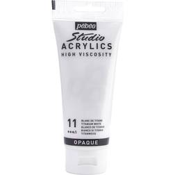 Pebeo Studio Acrylic Paint titanium white 100 ml