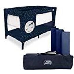 Asalvo Travel Cot Smooth with Insert, Moon