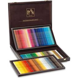 Caran d'Ache Supracolor 120 Coloured Pencils Wooden Case