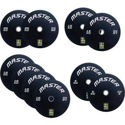 Master Fitness Bumper Set 120 kg SkiTeam, Viktskiva Bumper