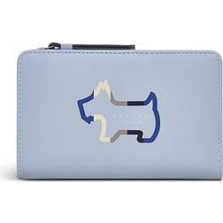 London Shadow Stripe Bifold Wallet - Smoke Blue