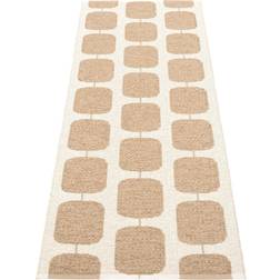 Pappelina Sten gångmatta light nougat Hvid, Brun, Beige cm