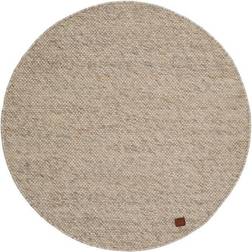 Arkiio Skagen Sandmelange rund Vit, Beige 160cm