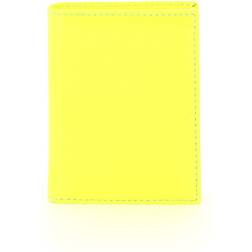 des garcons wallet super fluo small bifold wallet YELLOW ORANGE os