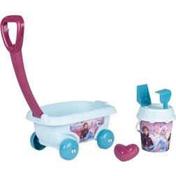 Smoby Set de Juguetes de Playa Frozen Flled Beach Cart