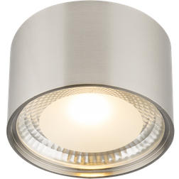 Globo Lighting Serena Nickel Ceiling Flush Light 11.3cm