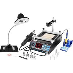 Stamos Soldering Stazione Saldante e Dissaldante Digitale Potenza 1270 Watt