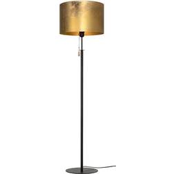 Konsthantverk Svep svart/råmässing Golvlampa