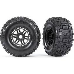 Traxxas Sledgehammer Wheels and Tyres Mounted 17mm Hex (2) for Maxx TRX8973