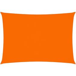 vidaXL Solsegel oxfordtyg rektangulärt 3,5x5 m orange