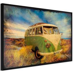 Artgeist Inramad Tavla Hippie Van I Plakat