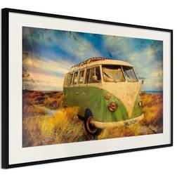 Artgeist Inramad Tavla Hippie Van I Poster