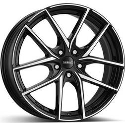 Dezent To Dark 8 x 19 5 112 ET44 Black Polished