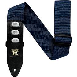 Ernie Ball Colored Pickholder Straps Navy 2 In