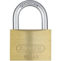 ABUS HÄNGLÅS 55/45 MÄSSING