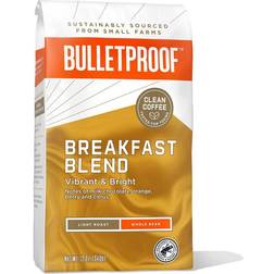 Bulletproof Light Roast Whole Bean Coffee Breakfast Blend