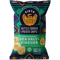 Siete Kettle Cooked Potato Chips Sea Salt Vinegar