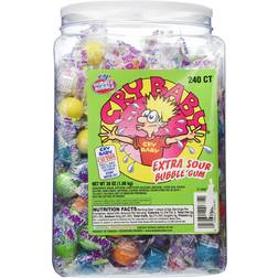 Cry Baby Extra Sour Bubble Gum 38.1oz 240