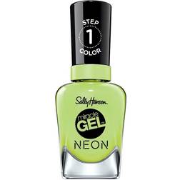 Sally Hansen miracle gel neon nail varnish Electri 14.7ml