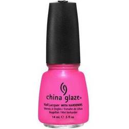 China Glaze Nail Lacquer with Hardeners Hang-Ten Toes