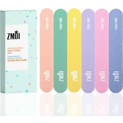ZMOI Professional Mini Nail File Stylish - Practical Fingernail File Pack