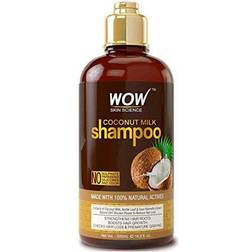 WOW Skin Science Coconut Milk Shampoo, Slow Down Hair Loss, Stimulate Growth