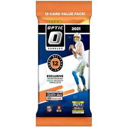 Panini NFL Donruss Optic Football Cello Fat Value 12 Pack 2021