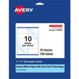 Avery Rectangle Labels with Sure