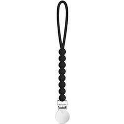 Ryan & Rose Cutie Clip Midi Beaded Pacifier Clip (Black, Judy)