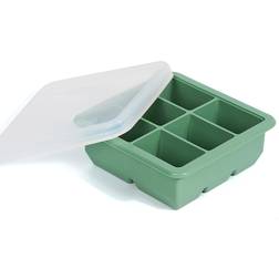 6-Compartment Baby Food and Breast Milk Freezer Tray (Pea Green)