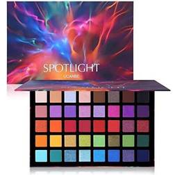 Ucanbe Spotlight Eyeshadow Palette Professional 40 Color Eye Shadow Matte Shimmer Makeup Pallet Highly Pigmented Colorful Powder Long Lasting