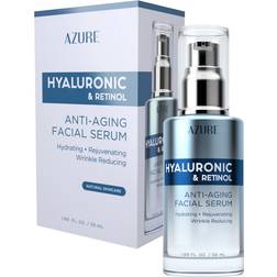Azure Hyaluronic Acid & Retinol Anti Aging Facial Serum