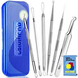 Pimple Popper Tool Kit, 6 Pack Remover Kit