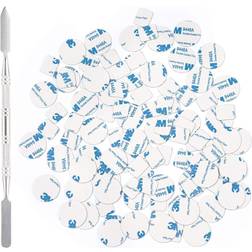 Allwon Metal Stickers for Magnetic Empty Eyeshadow Makeup Palette 100-pack